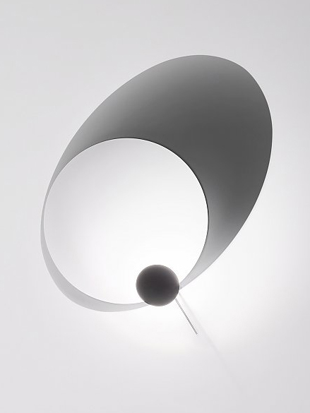 Attent genoeg Zeeslak Eclipse Ellipse designer wall lamp | Ingo Maurer